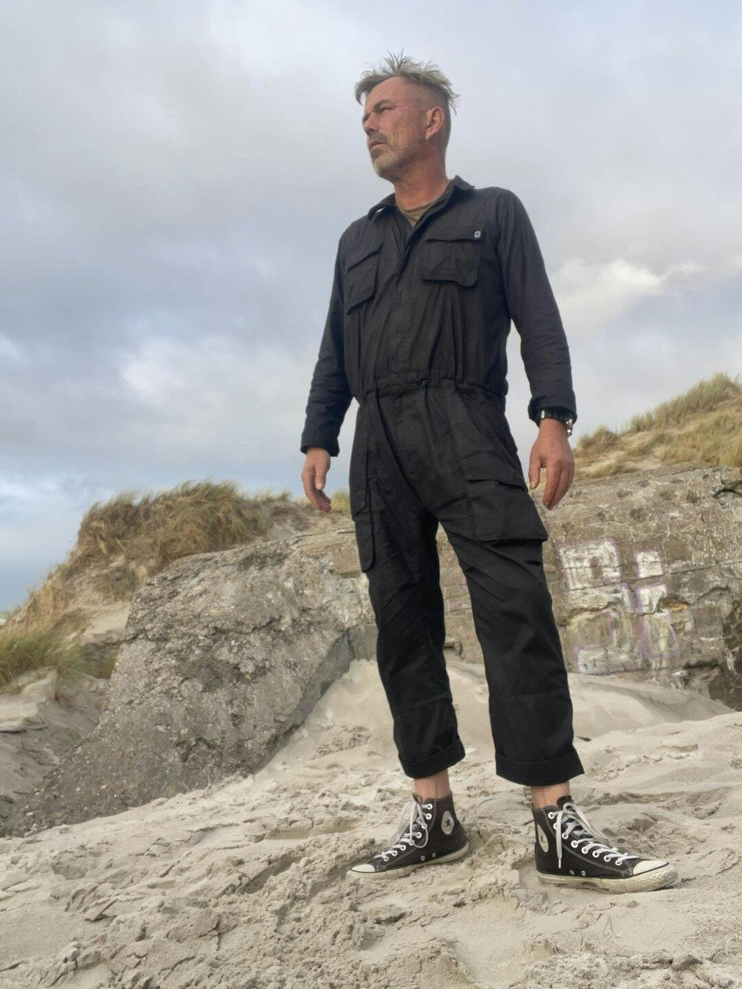 Gordon Work Jumpsuit - Black Walnut - blamo.store