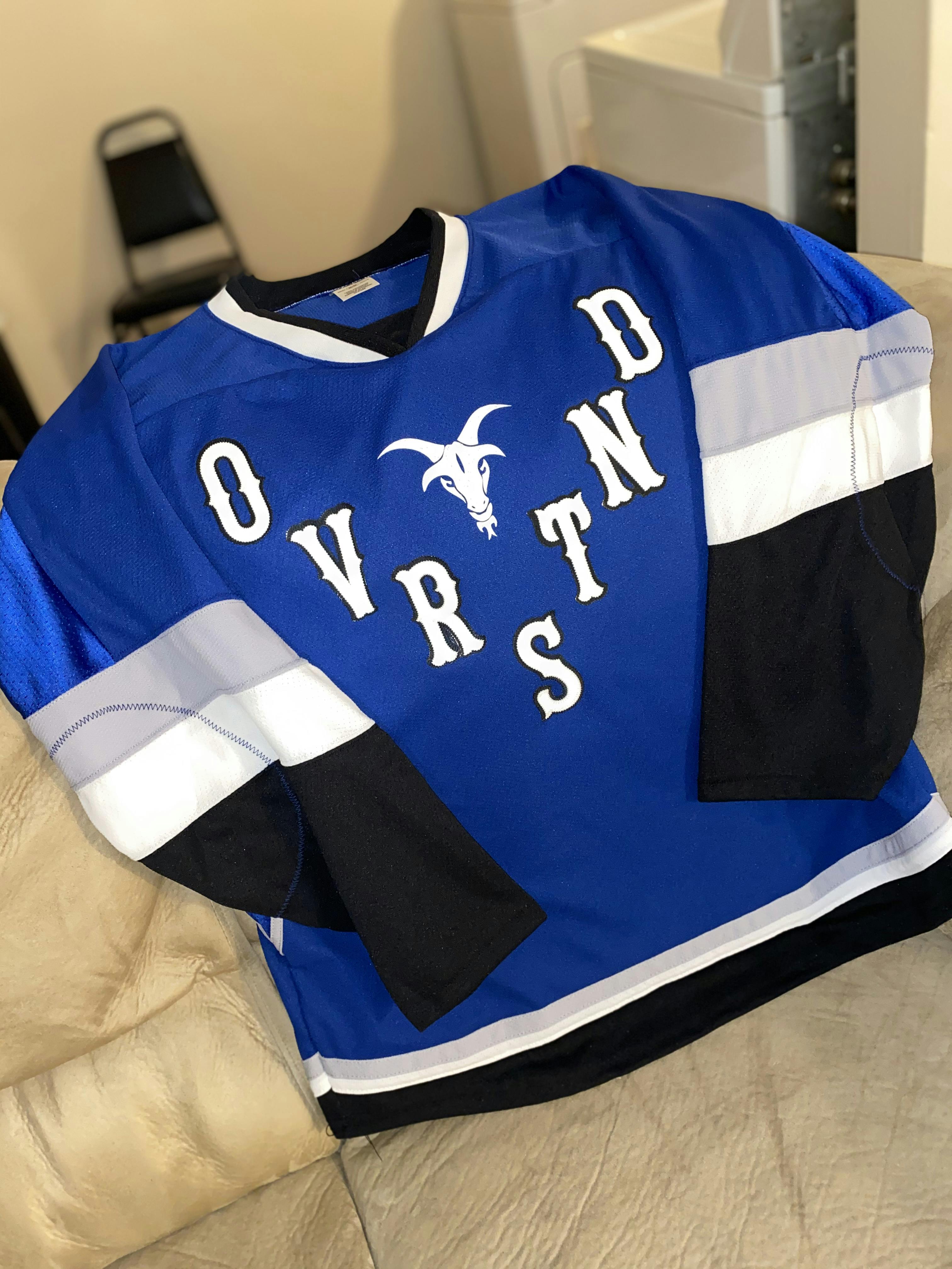 original blue jackets jersey