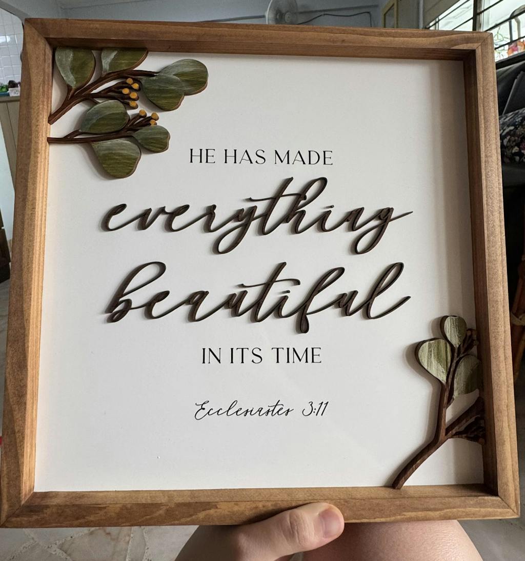 In His Time {Ecclesiastes 3:11}