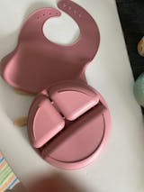 NobleTots™ Ultimate 7-Piece Silicone Feeding Set (Suction Plate, Bowl, Bib & 2-in-1 Cup)