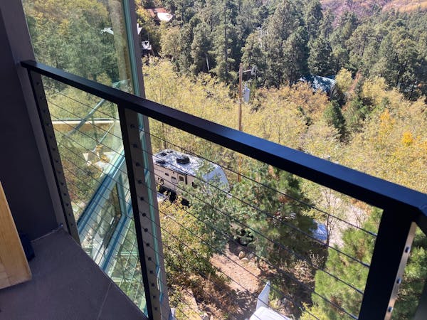 BLIKA  Brushed Stainless Steel Cable Railing Handrails