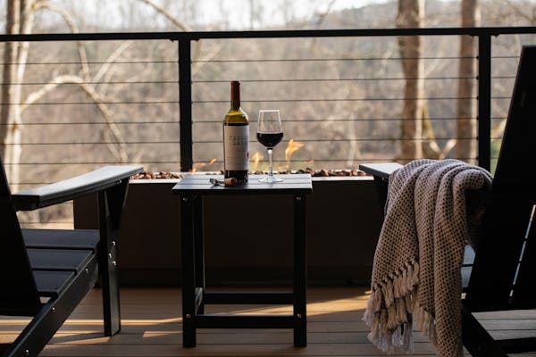 BLIKA 36" Level Drilled Cable Railing Post