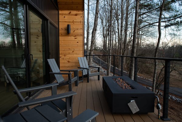 BLIKA 36'' & 42'' Black Surface Mount Cable Railing System DIY Kit (4FT - 28FT, Level Drilled, )