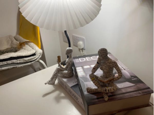 Egyptian Mummy Figure Sculpture