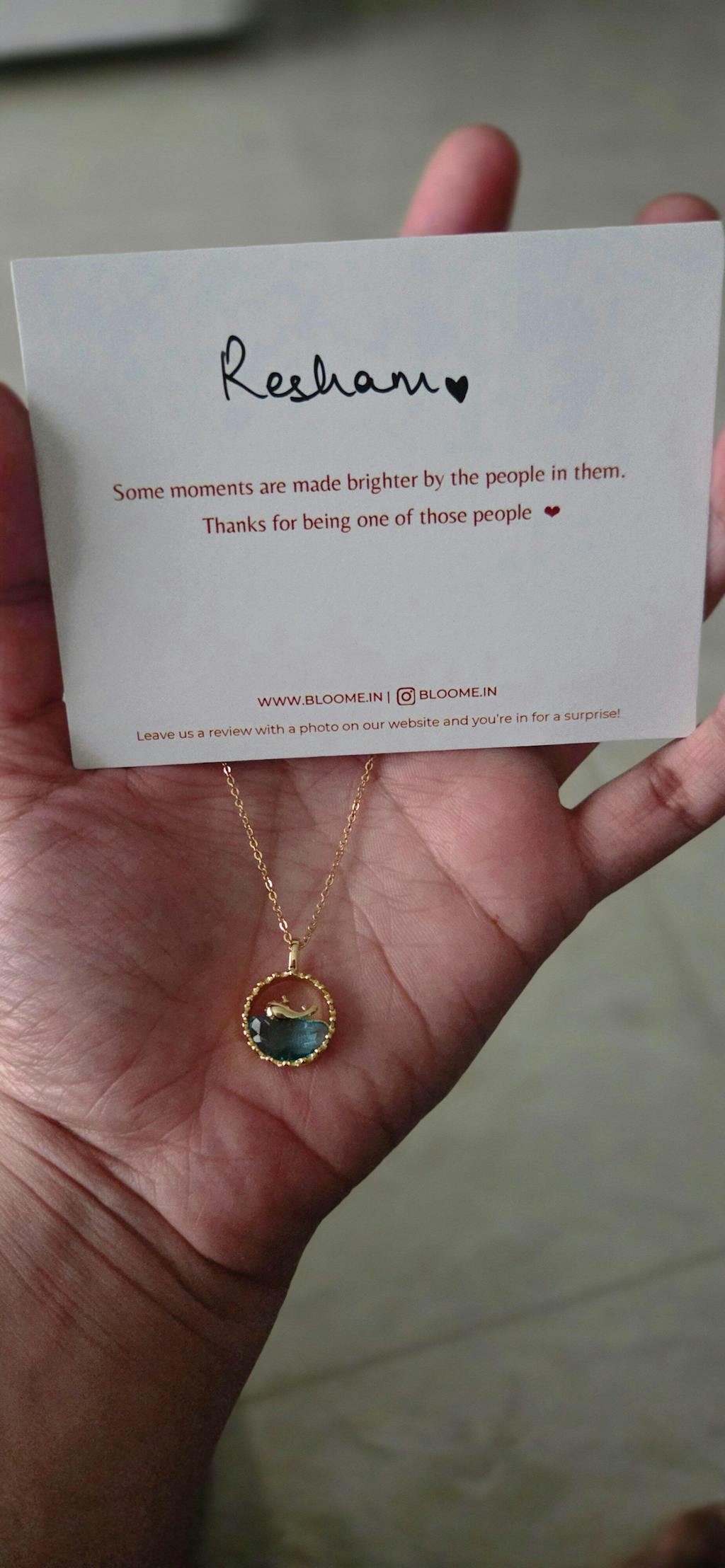 Lina - Whale Necklace