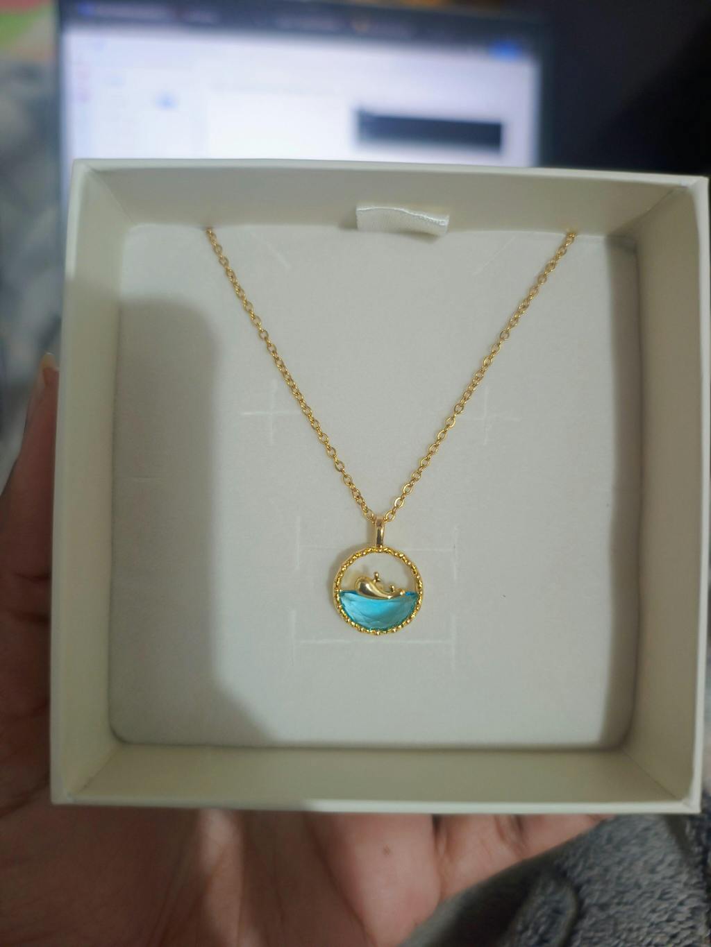 Lina - Whale Necklace