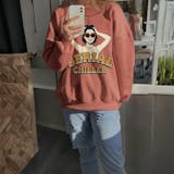 Serial Chiller™ Garment-Dyed Fleece Crewneck