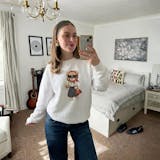 Madame Vivienne™ Oversized Graphic Sweatshirt