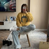 Coffee Mind™ Garment-Dyed Fleece Crewneck