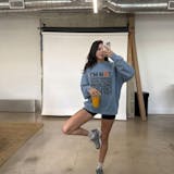 Pre-Solving™ Garment-Dyed Fleece Crewneck