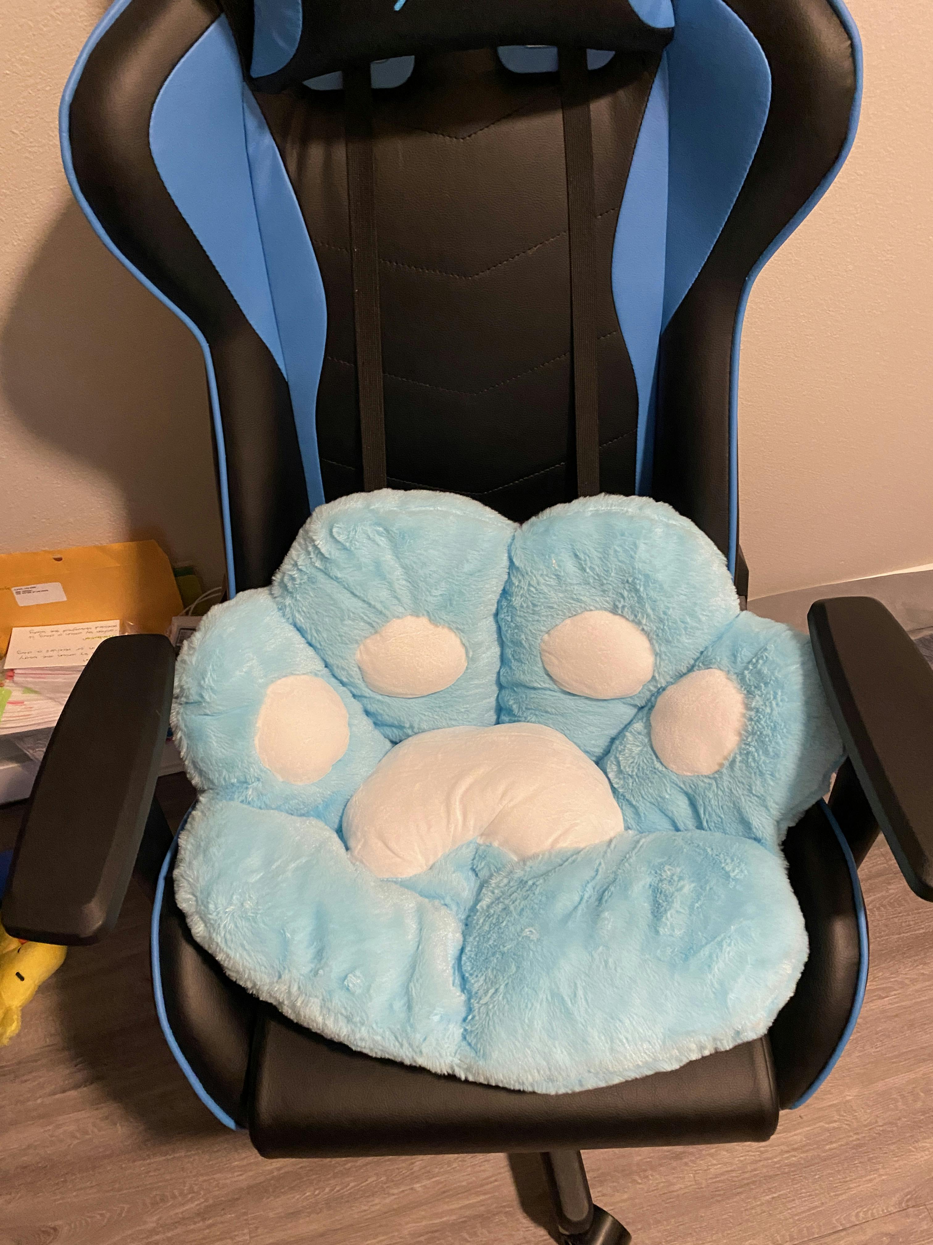 paw seat pillow