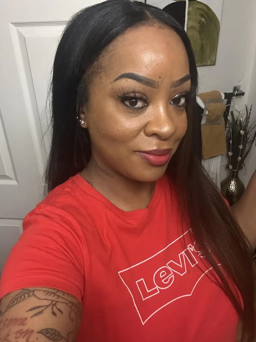13x4 Frontal Lace Real Scalp Wig Yaki Straight Pre Everything Human Hair Wig
