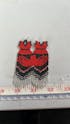 MMIWG2S+ Red Dress Earring Seed Bead Pattern - No More Stolen Sisters - PDF Pattern Only - NOT a Physical Pair of Earrings - Brick Stitch