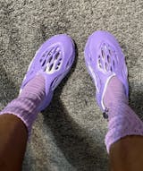 Yeezy Like Foam Runner Multi Color Purple White / Women 9/9.5 (42/43)