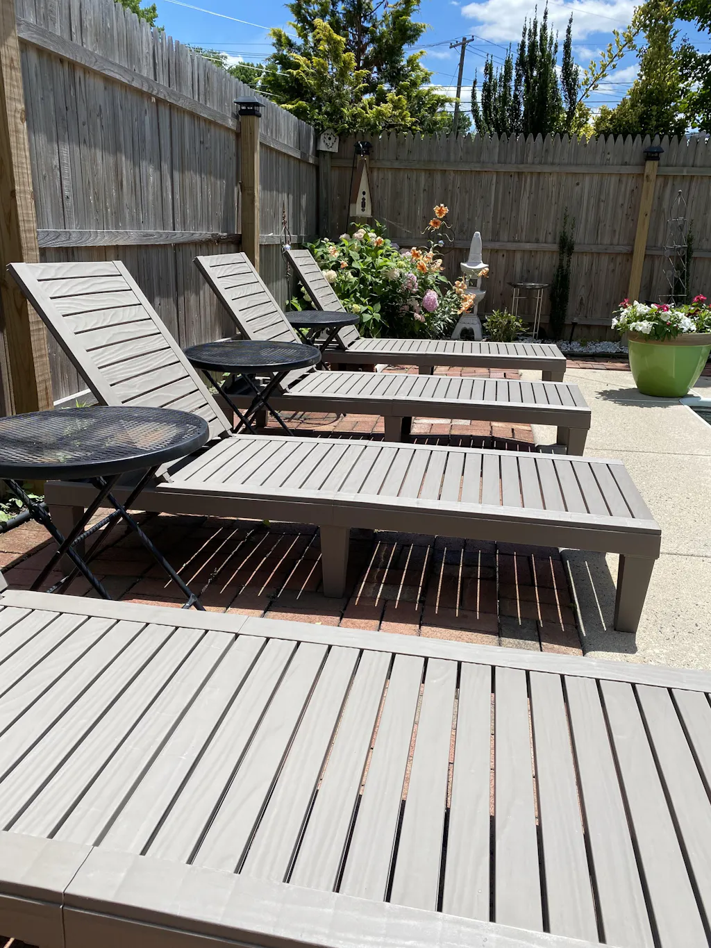 Bluu Outdoor Chaise Lounge Patio Chair