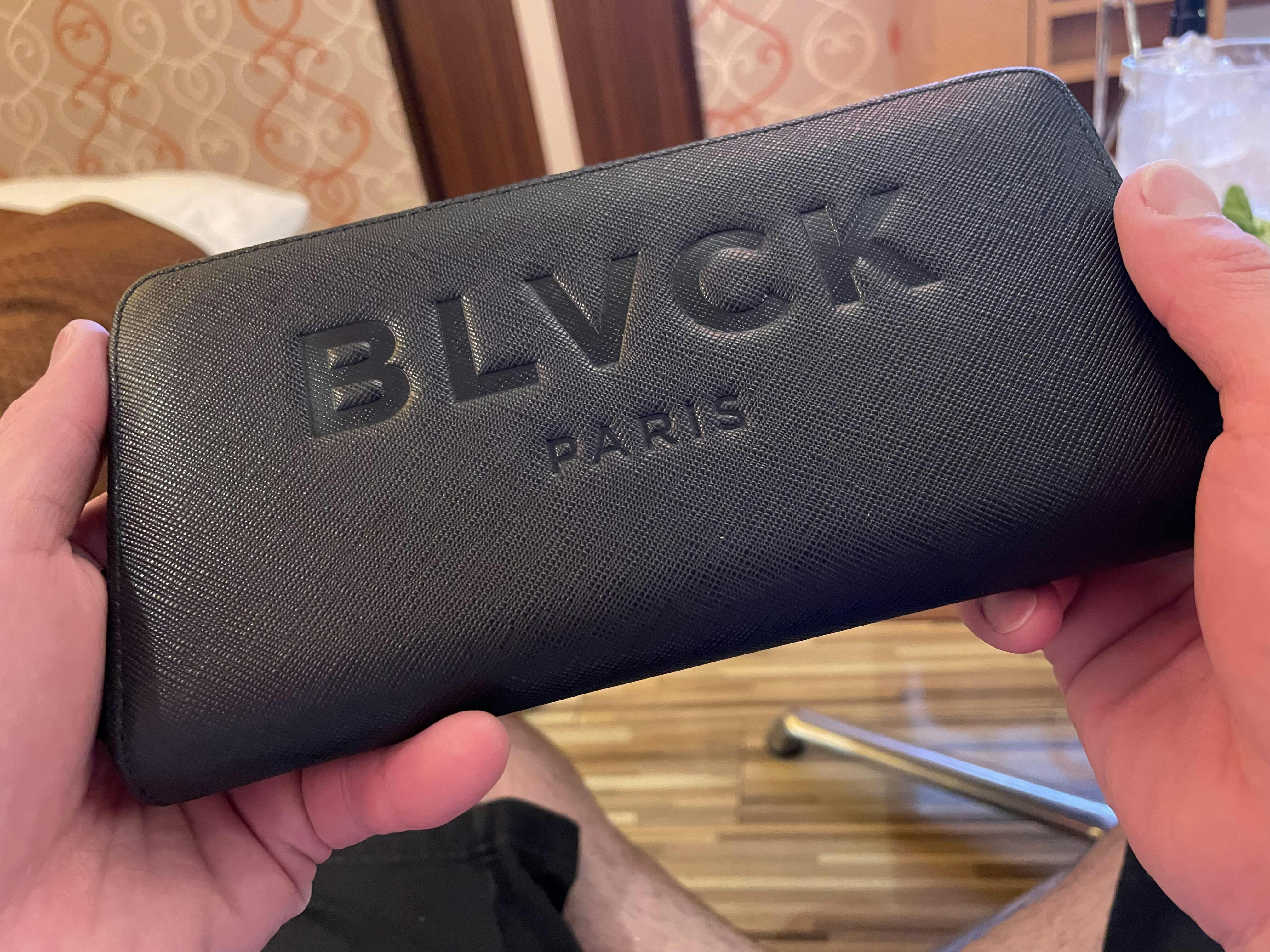Blvck Paris Zipped Wallet