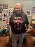 I'm A Grandma Witch Personalized T-shirt, Halloween Gift, Personalized Gift for Nana, Grandma, Grandmother, Grandparents - TS145PS06