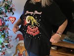 Grandma Christmas Grinch Hand Personalized Shirt, Personalized Gift for Nana, Grandma, Grandmother, Grandparents - TS022PS07re