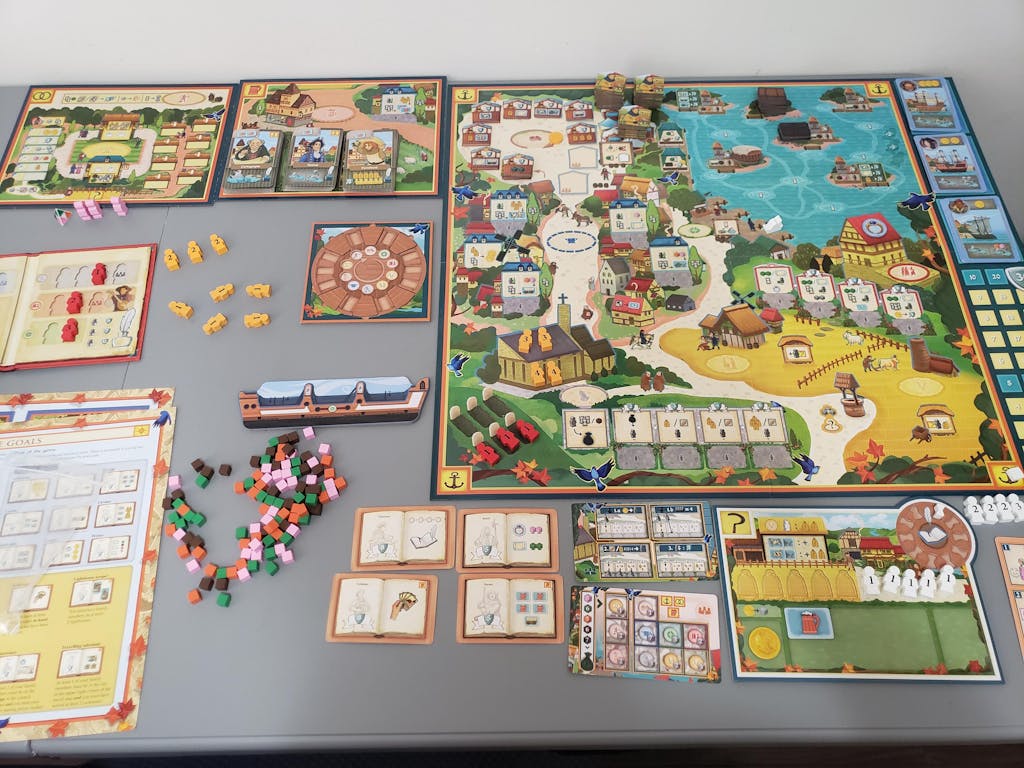 Village Big Box Board Game Bliss