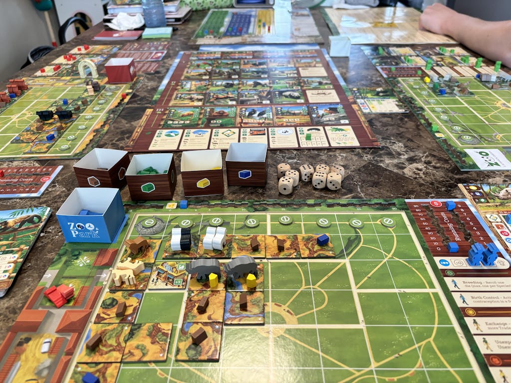 Zoo Tycoon The Board Game (Standard Edition) Board Game Bliss