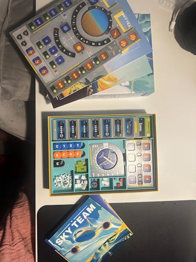 Sky Team Organizer/Insert and Tokens upgrade / Ready for Expansions