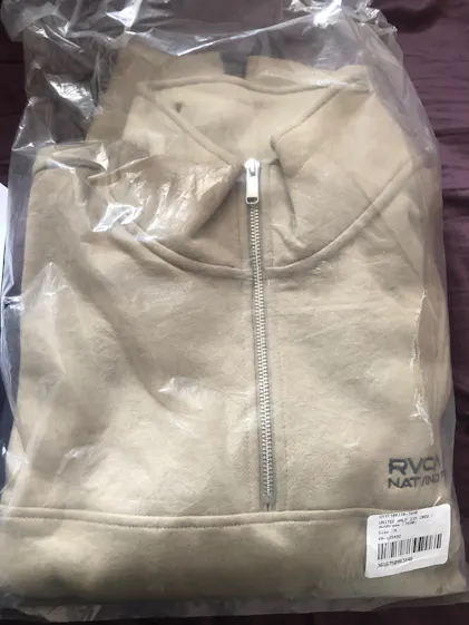 RVCA Men's Mini Flipped Polar Fleece Jacket | Boardriders