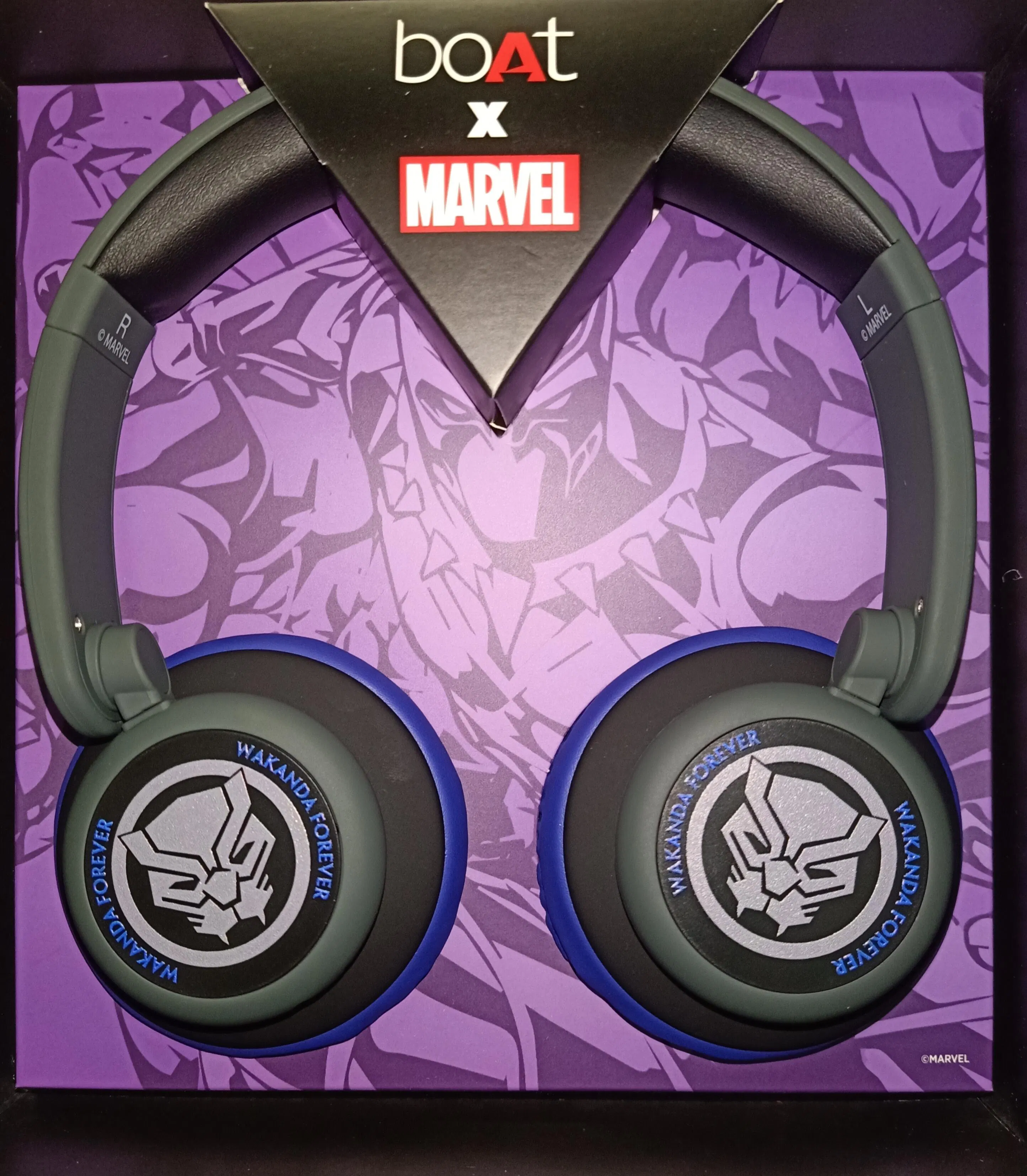 Buy Black Panther Headphones boAt Rockerz 450 Wireless Headphones