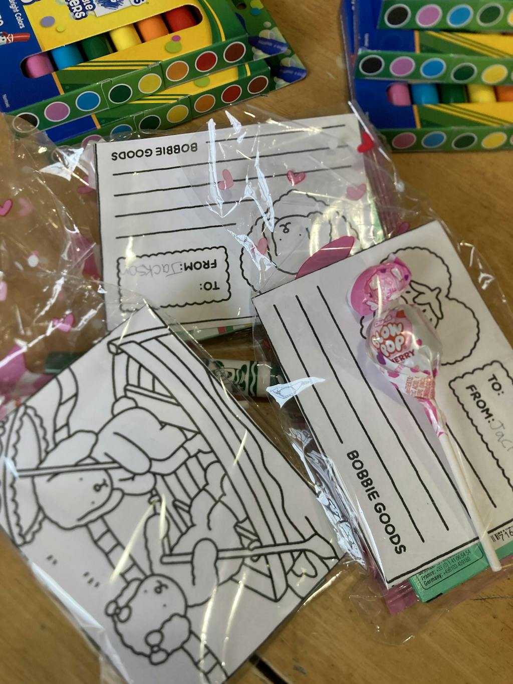 Digital Download • Valentine Coloring Cards – Bobbie Goods