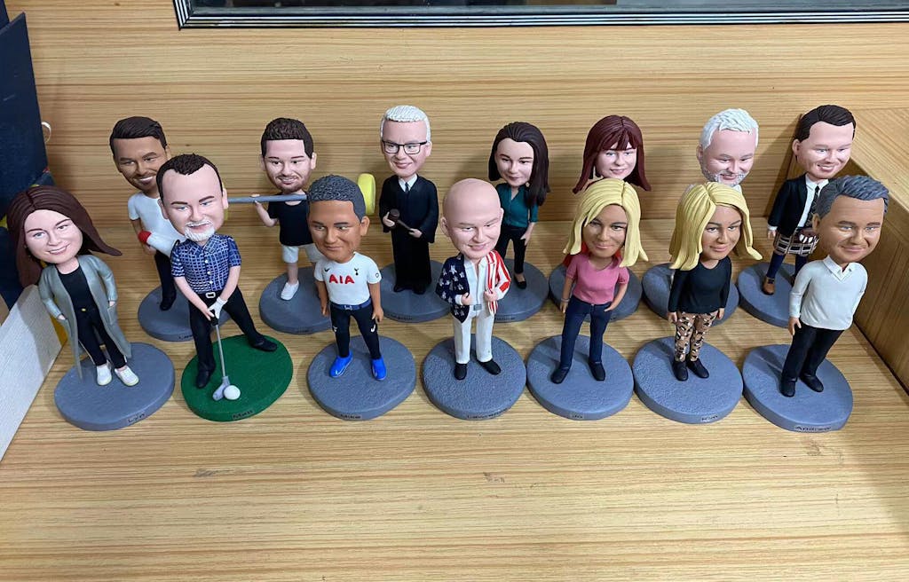 50 Wholesale Gifts Custom Bobblehead Dolls in Bulk Personalized Gift