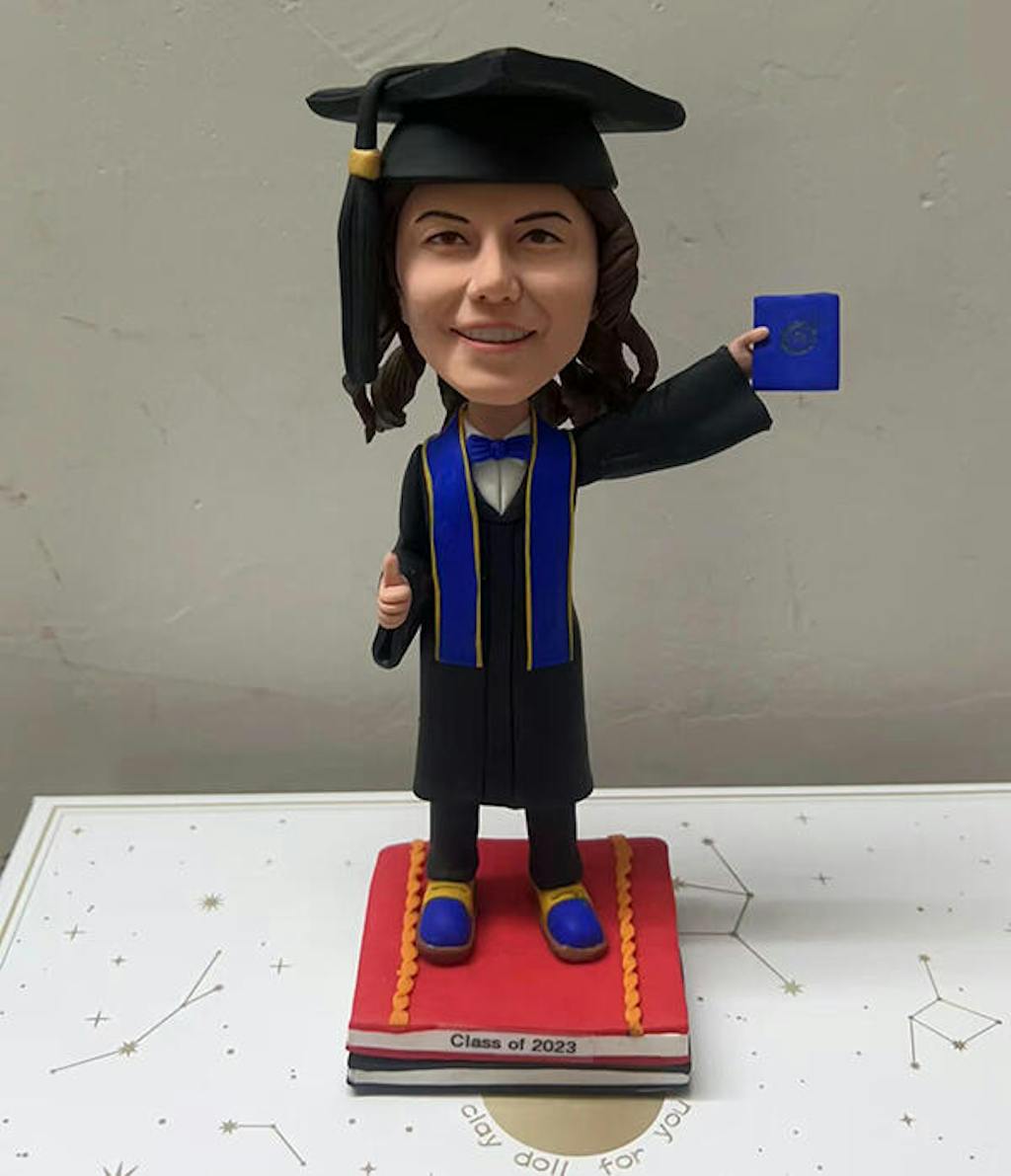 Personalized Custom Graduation Photo Bobblehead Figures - Graduation ...