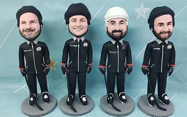 Personalized Fully Customizable Single Bobblehead From Head-To-Toe For ...