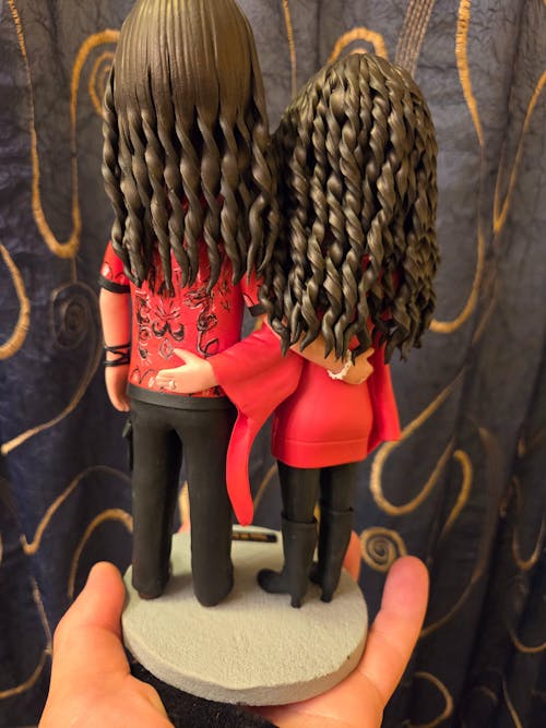 Anniversary Couple Custom Bobblehead