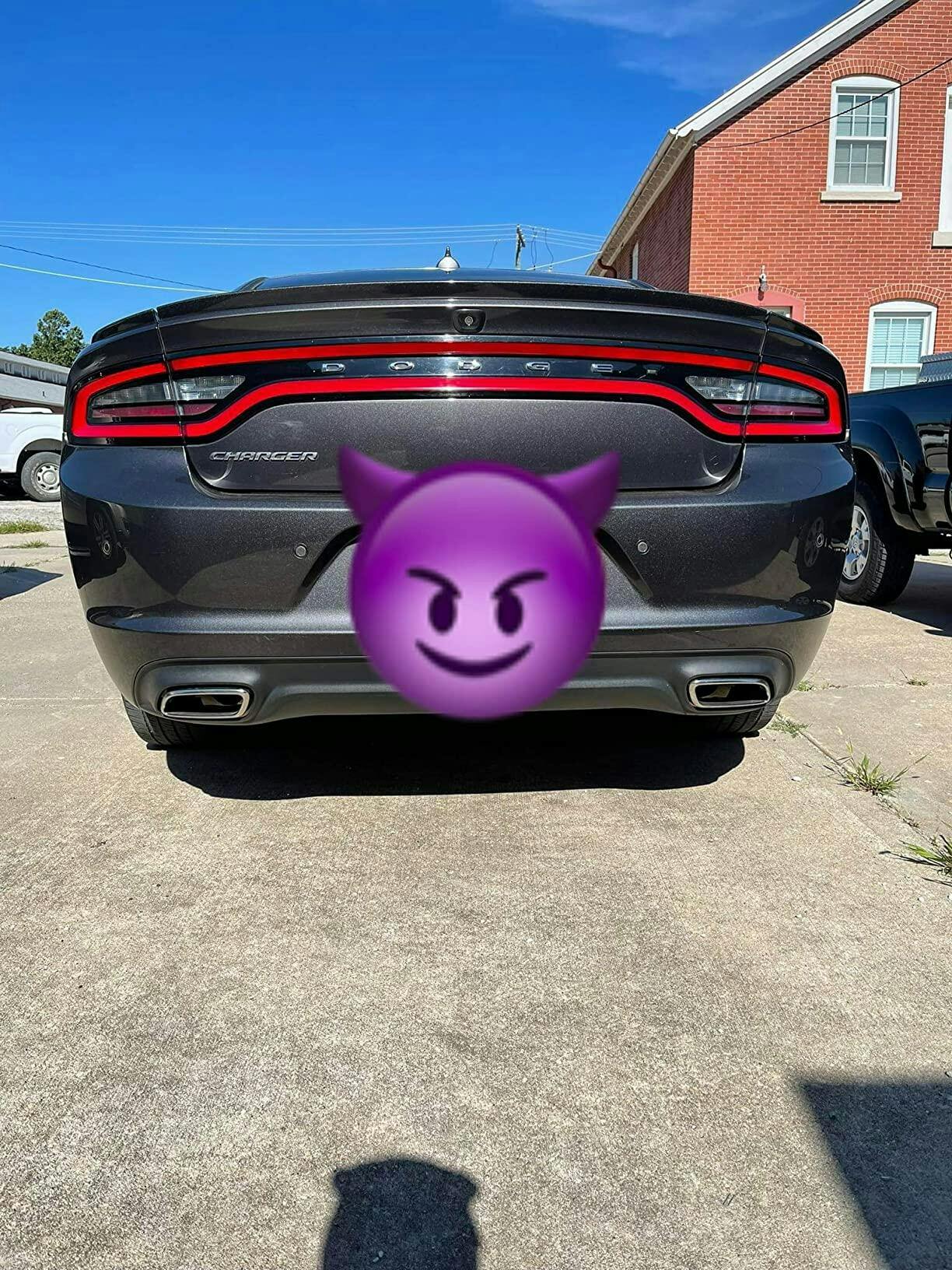 Dodge Charger Racetrack Tail Light Side Markers Headlight Precut Tint