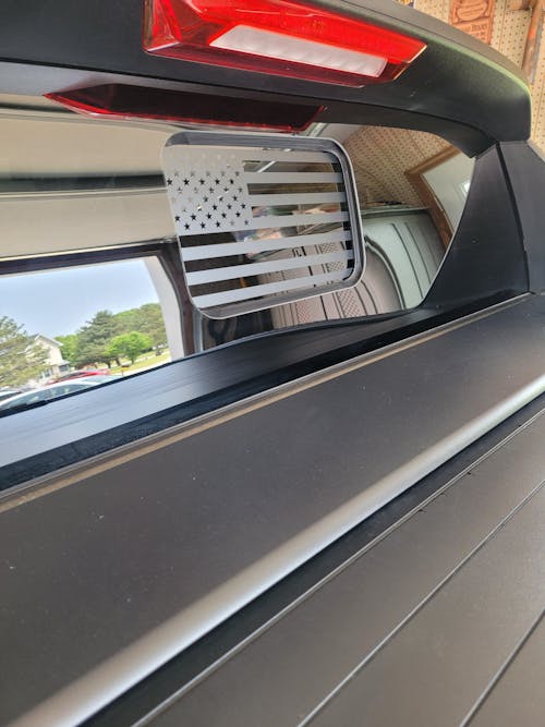 Rear Window American Flag Vinyl Decal Stickers Fits Hyundai Santa Cruz 2022-2025