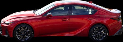 Vinyl Chrome Delete Side Window Front Rear Bumper Wheel Rim Trim Blackout Decal Stickers Overlay Film Fits Lexus IS 2021-2025
