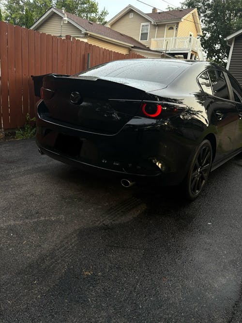 Full Headlight Taillight Precut Smoked PPF Tint Kit Film Overlay Fits Mazda 3 2019-2025