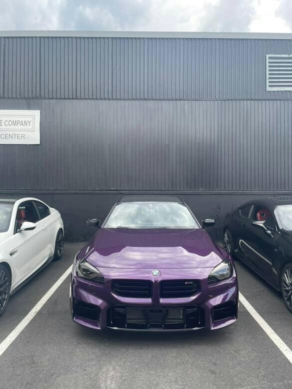 BMW M2 2023–2025 Dark Smoke Headlight & Taillight Tint Kit – Precut Vinyl Lens Overlays