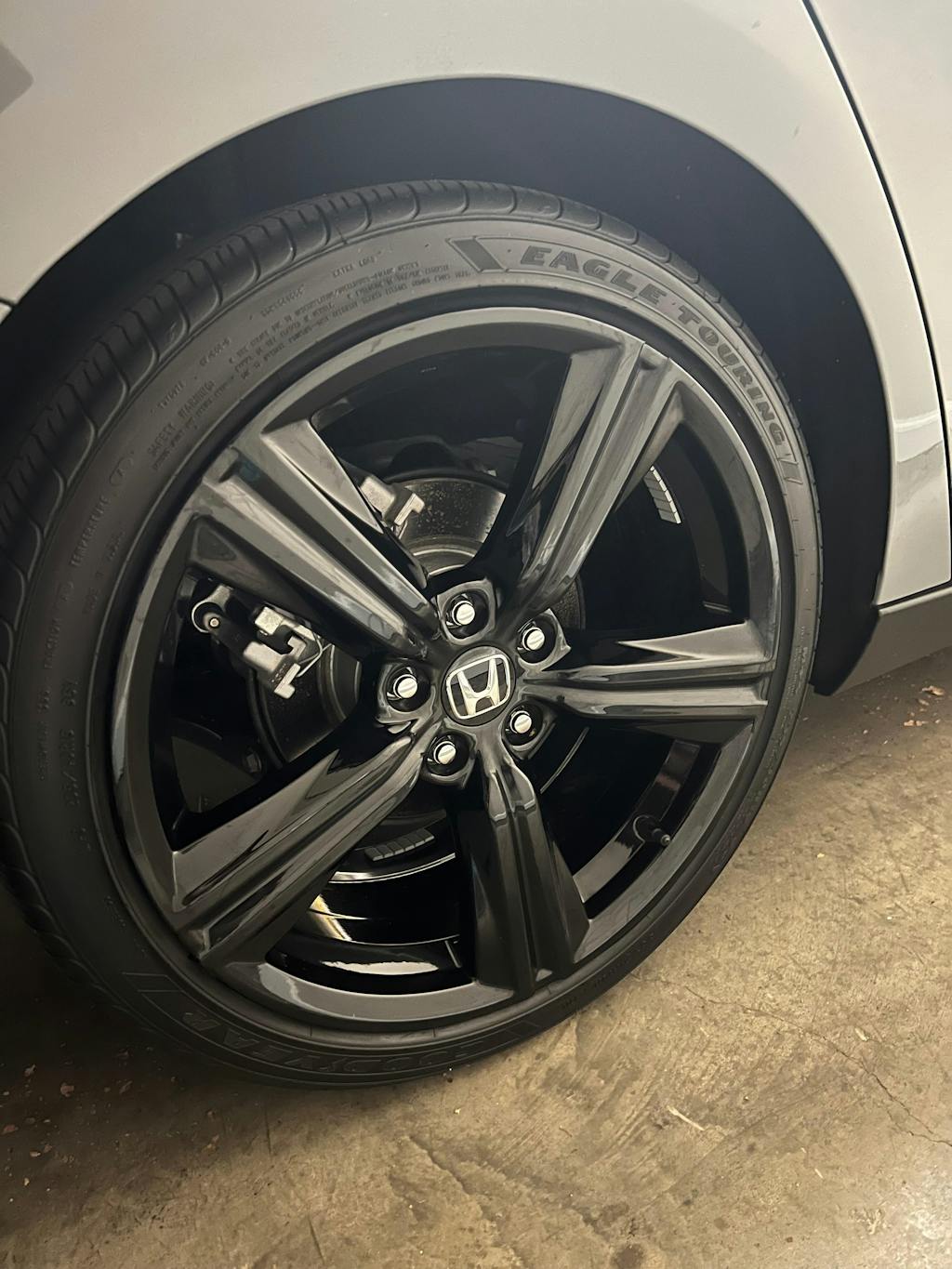 Honda Accord Sedan 2023–2025 Window Trim Blackout Chrome Delete Kit – Precut Gloss Black Vinyl Overlays