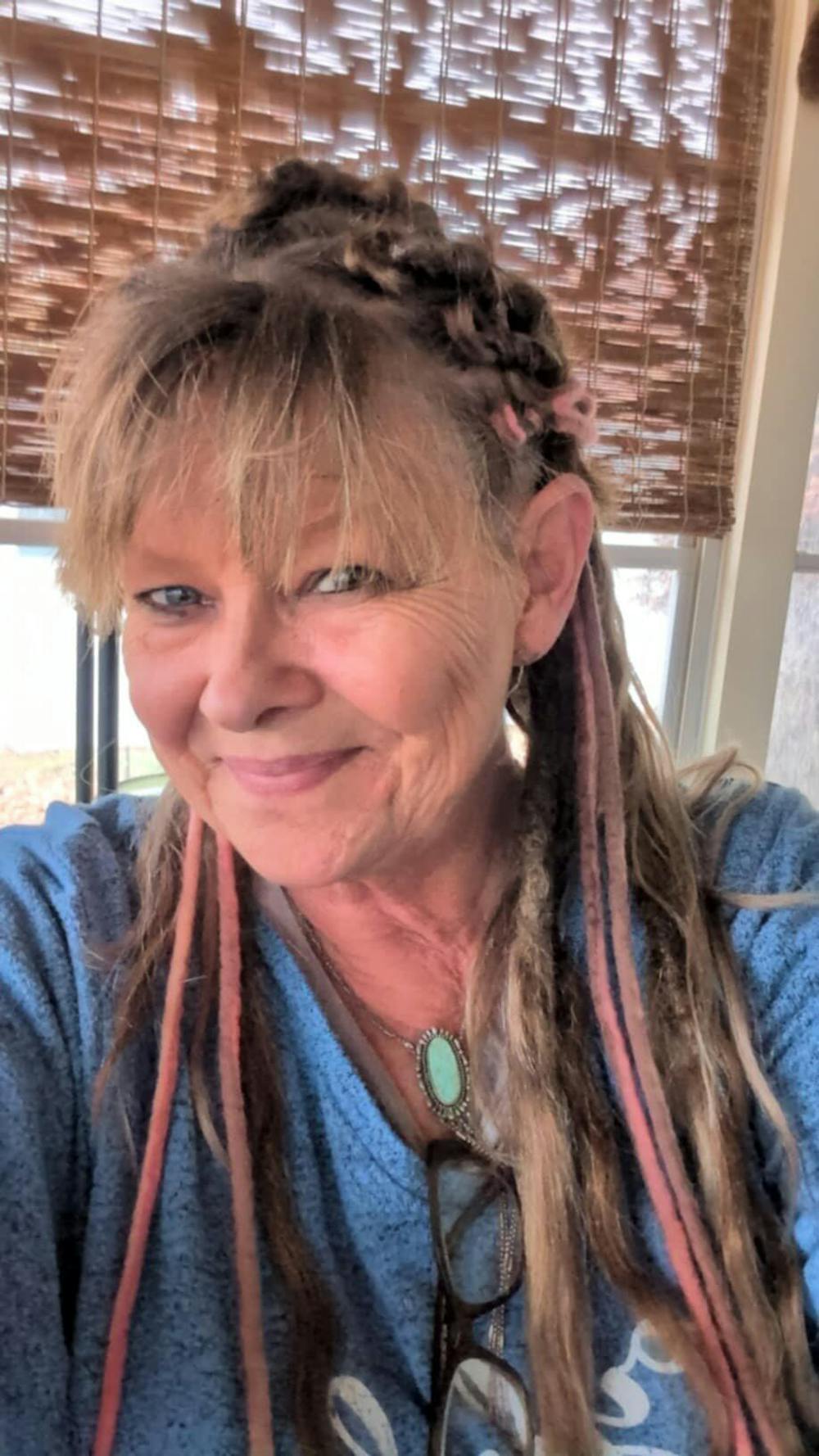 Rose pergola dreadlock extensions