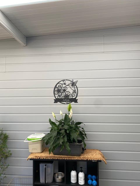 Custom Hummingbird Garden Yard Decor Metal Wall Art Decoration