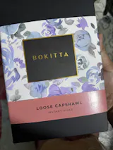 Fleurie Blue - Instant Hijab With Inner