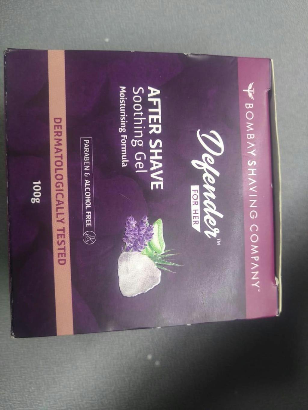 After Shave Soothing Gel Lavender Scented Bombae