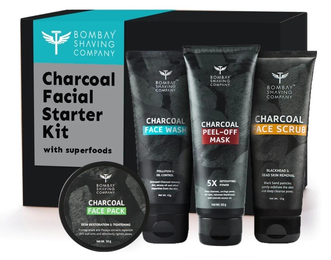 Buy Charcoal Facial Kit Bombay Shaving Company