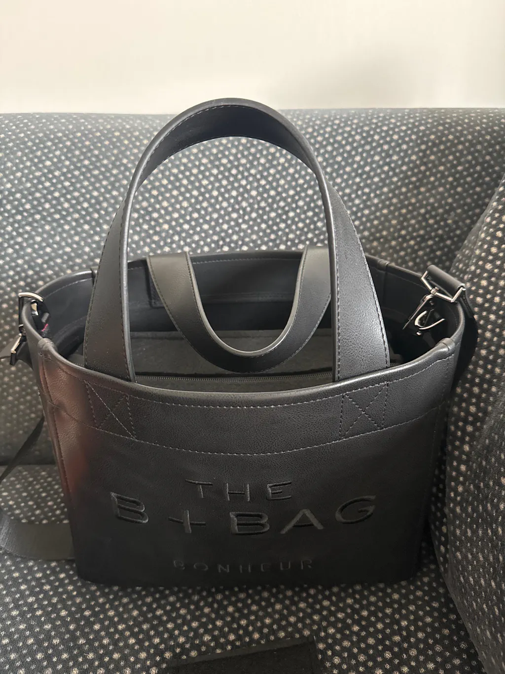 Vegan Leather Black Phantom