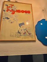 Poster 'Fast, Faster!' Les Bambous