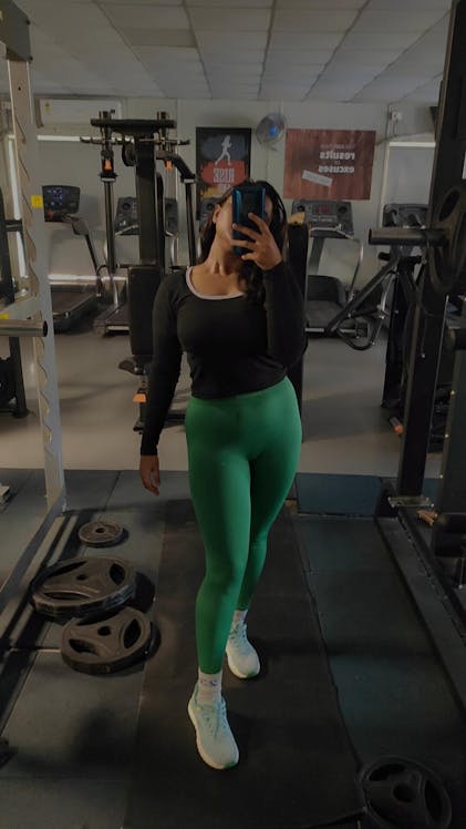 Buy Bottle Green Super Sculpt Seamless Legging BonkersCorner