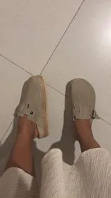 BONNI PLATS  GAMUZA - MUJER