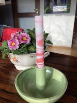 Bygg din egen ljusbox – handdekorerade färgade stearinljus i 100 % stearin