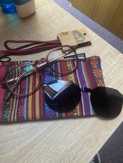 Lentes Ópticos Clip Para Sol Para Hombre y Mujer