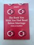 The Book You Wish You Had Read Before Marriage